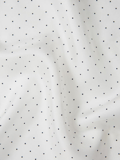 Polka Dot Silk Pocket Square in White | Reiss Men Popular