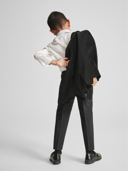 4-9 yrs Single Breasted Velvet Blazer in Black | Reiss Children & Baby Trending