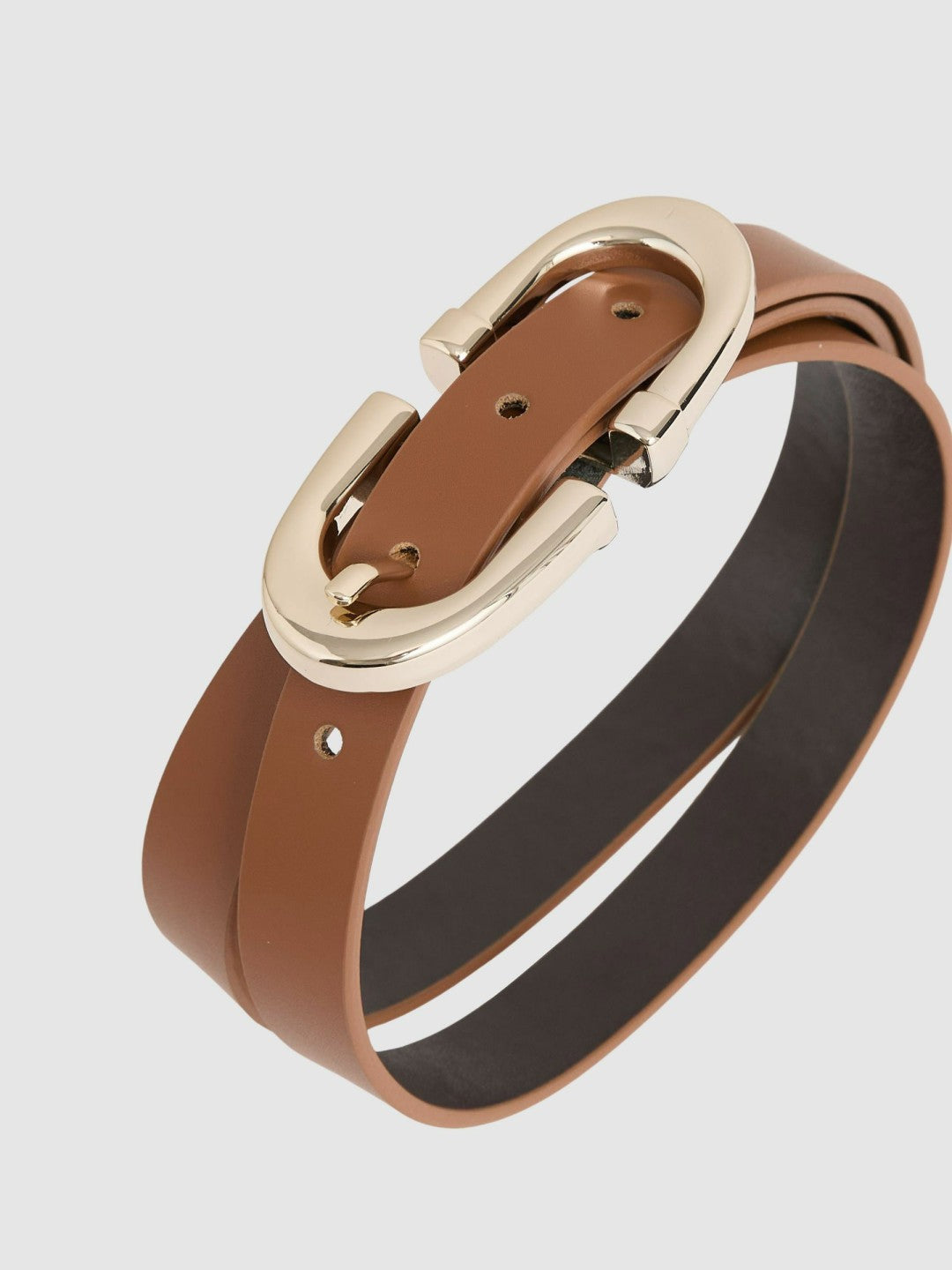 Horseshoe Belt in Tan | Reiss Women Best Seller