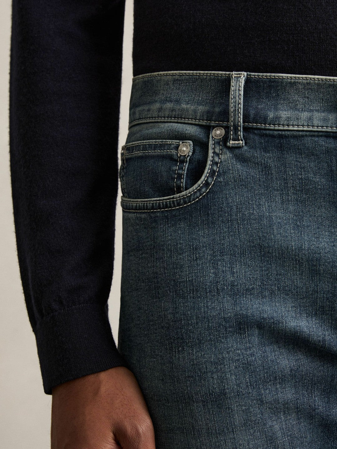 Skinny-Fit Jeans in Washed Indigo Grey Cast | Reiss Men Popular