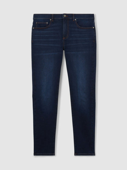 Skinny-Fit Jeans in Washed Dark Indigo | Reiss Men New