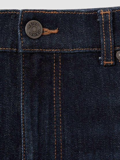 Cotton-Stretch Slim-Fit Jeans in Indigo Blue Wash | Reiss Men Signature
