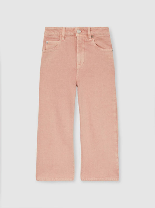 13-14 yrs Wide-Leg Jeans in Pink | Reiss Children & Baby Best Seller