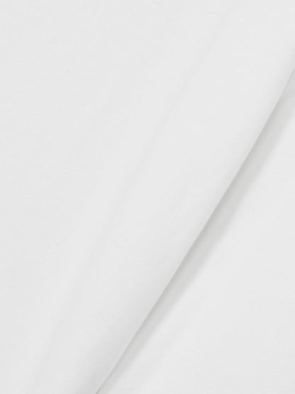 9-13 yrs Cotton-Jersey Roll-Neck Top with Stretch in Ivory | Reiss Children & Baby Exclusive