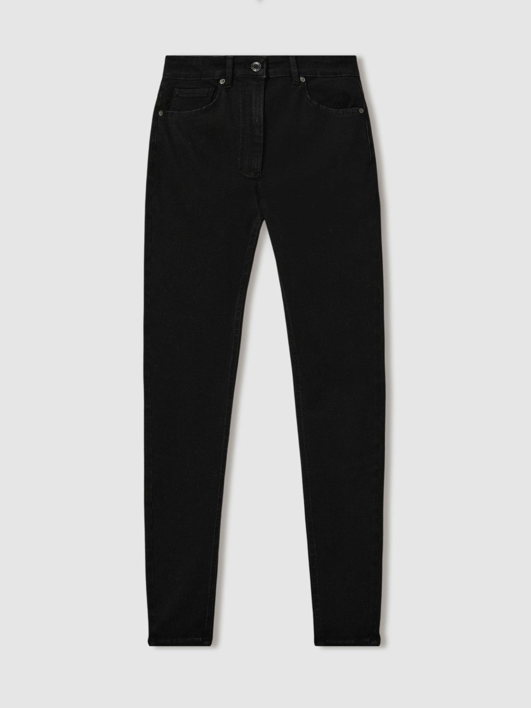 Petite Skinny Jeans in Black | Reiss Women Premium