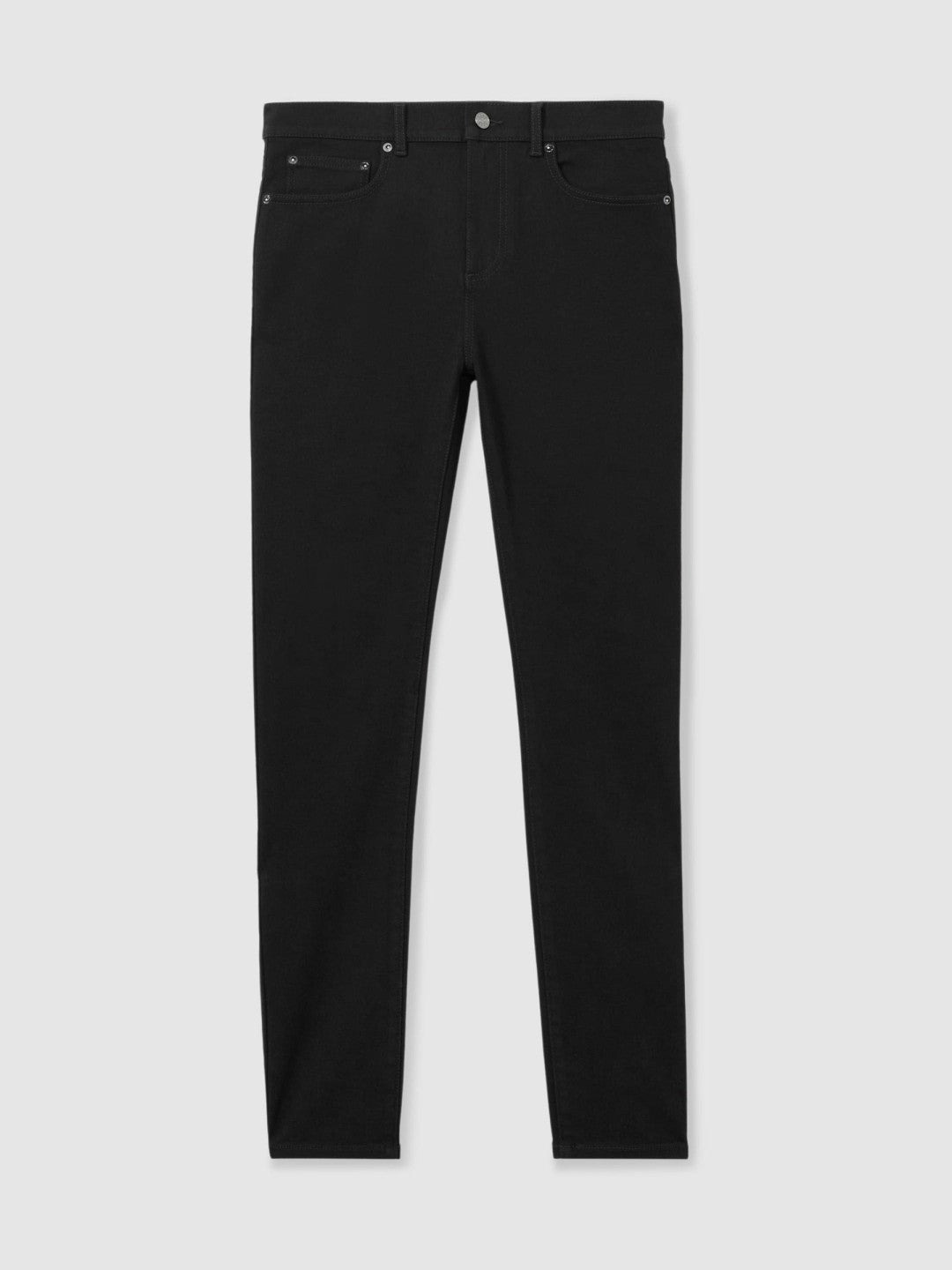 Skinny-Fit Jeans in Stay Black | Reiss Men Trending