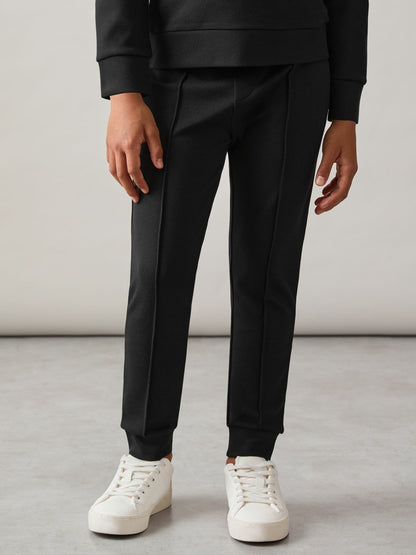 9-13 yrs Relaxed Drawstring Joggers in Black | Reiss Children & Baby New