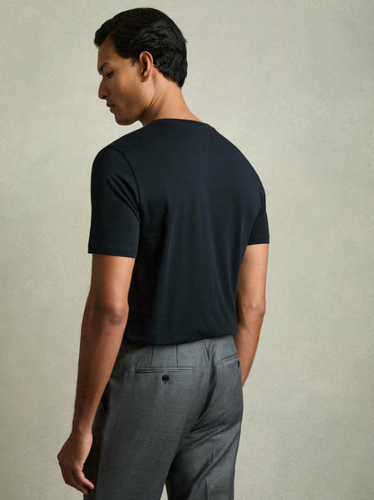 Cotton-Jersey Crew-Neck T-shirts 3 Pack in Multi | Reiss Men Exclusive