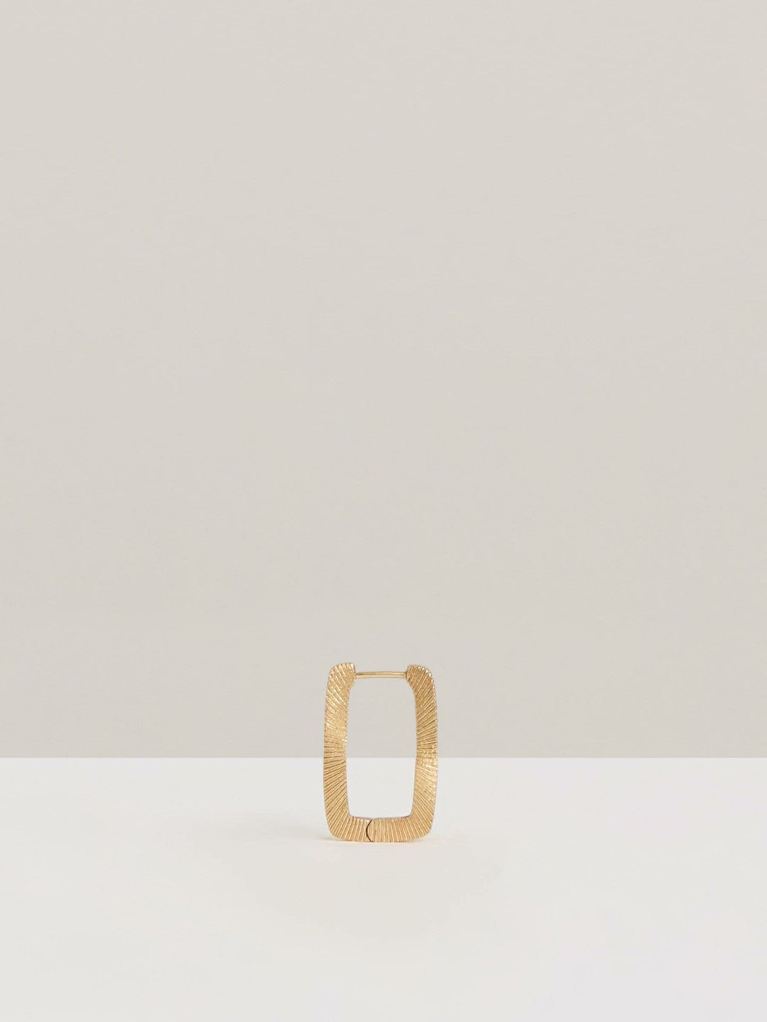 Geometric Hoop Earrings in Gold Tone | Reiss Women New