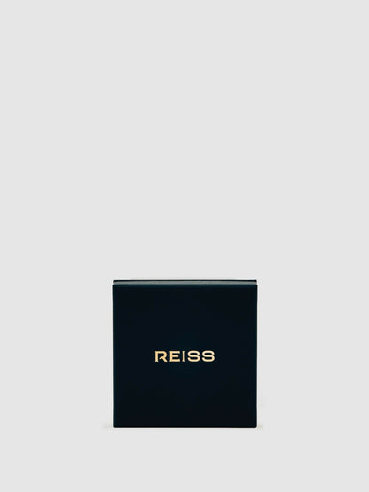 Sculptural Hoop Earrings in Gold Tone | Reiss Women Premium