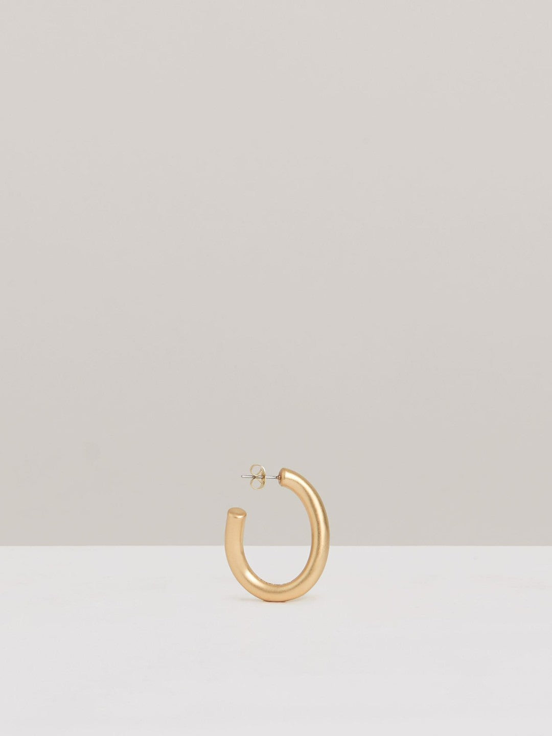 Wave Hoop Earrings in Gold Tone | Reiss Women Exclusive