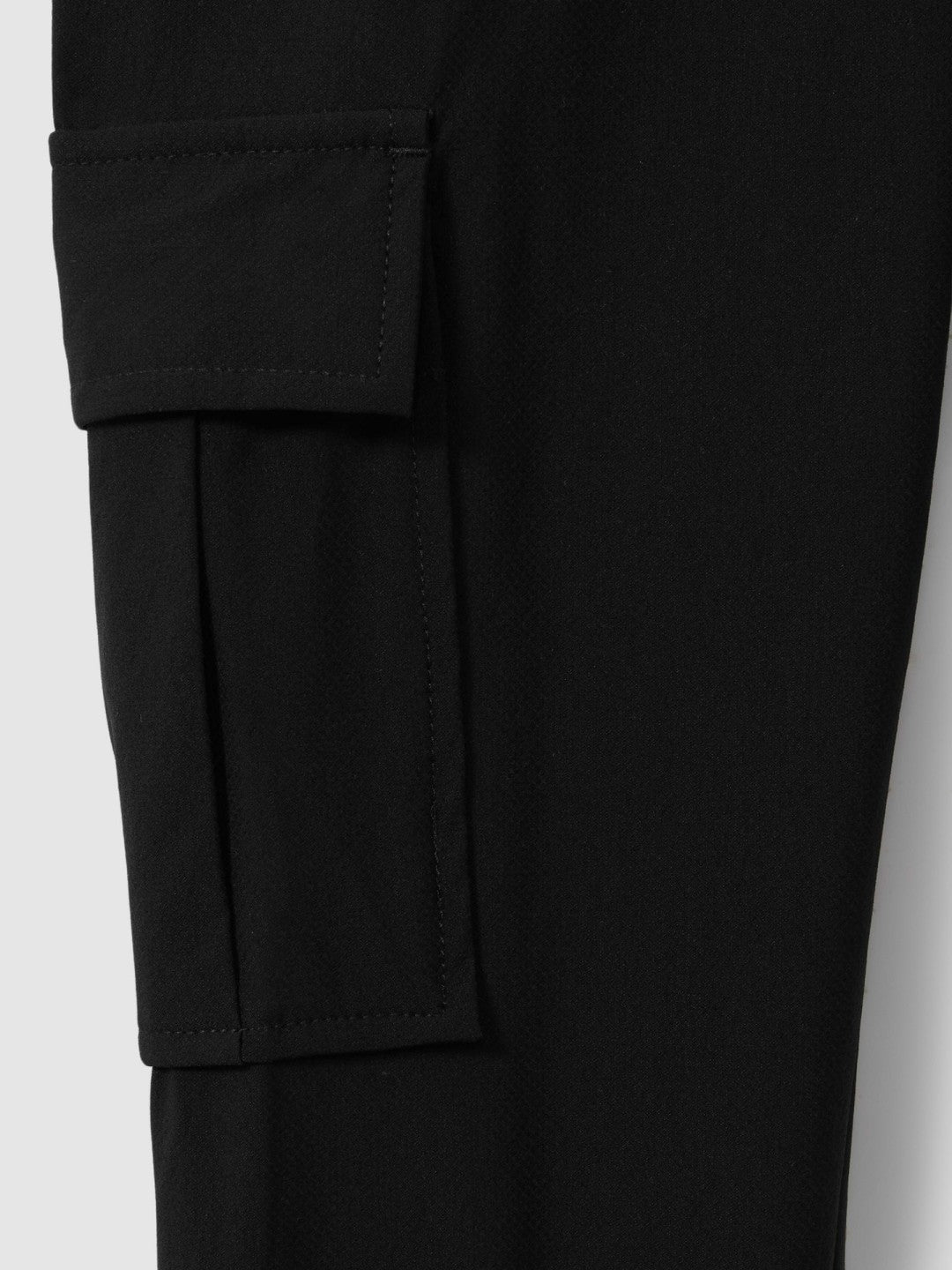 9-14 yrs Technical Drawstring Trousers in Black | Reiss Children & Baby Trending