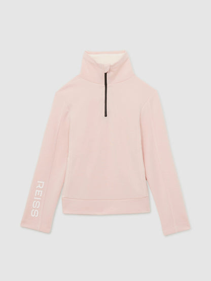 13-14 yrs Funnel-Neck Base-Layer Top in Pink | Reiss Children & Baby Featured