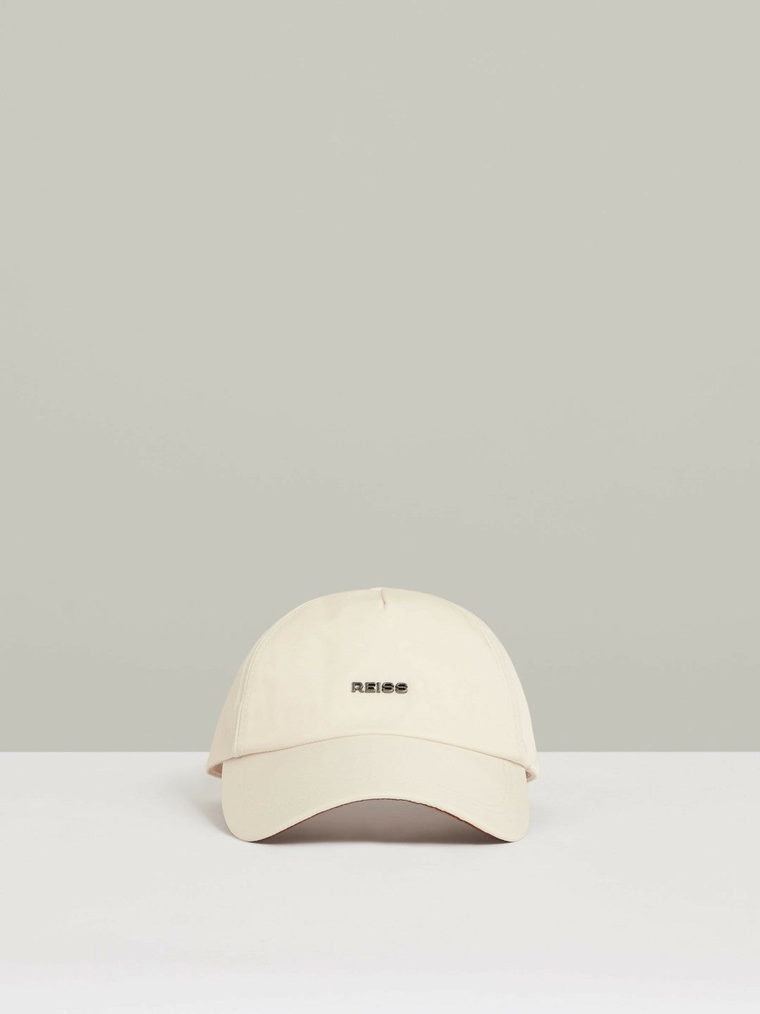 Logo Lettering Baseball Cap in Ecru | Reiss Men Recommended