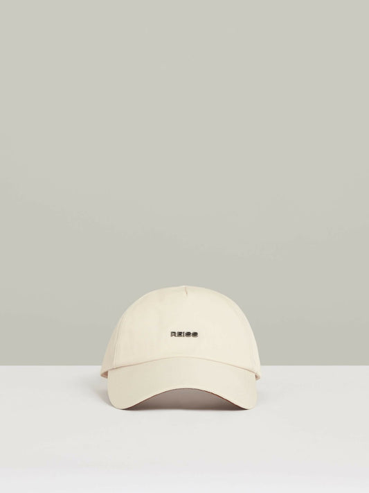 Logo Lettering Baseball Cap in Ecru | Reiss Men Recommended
