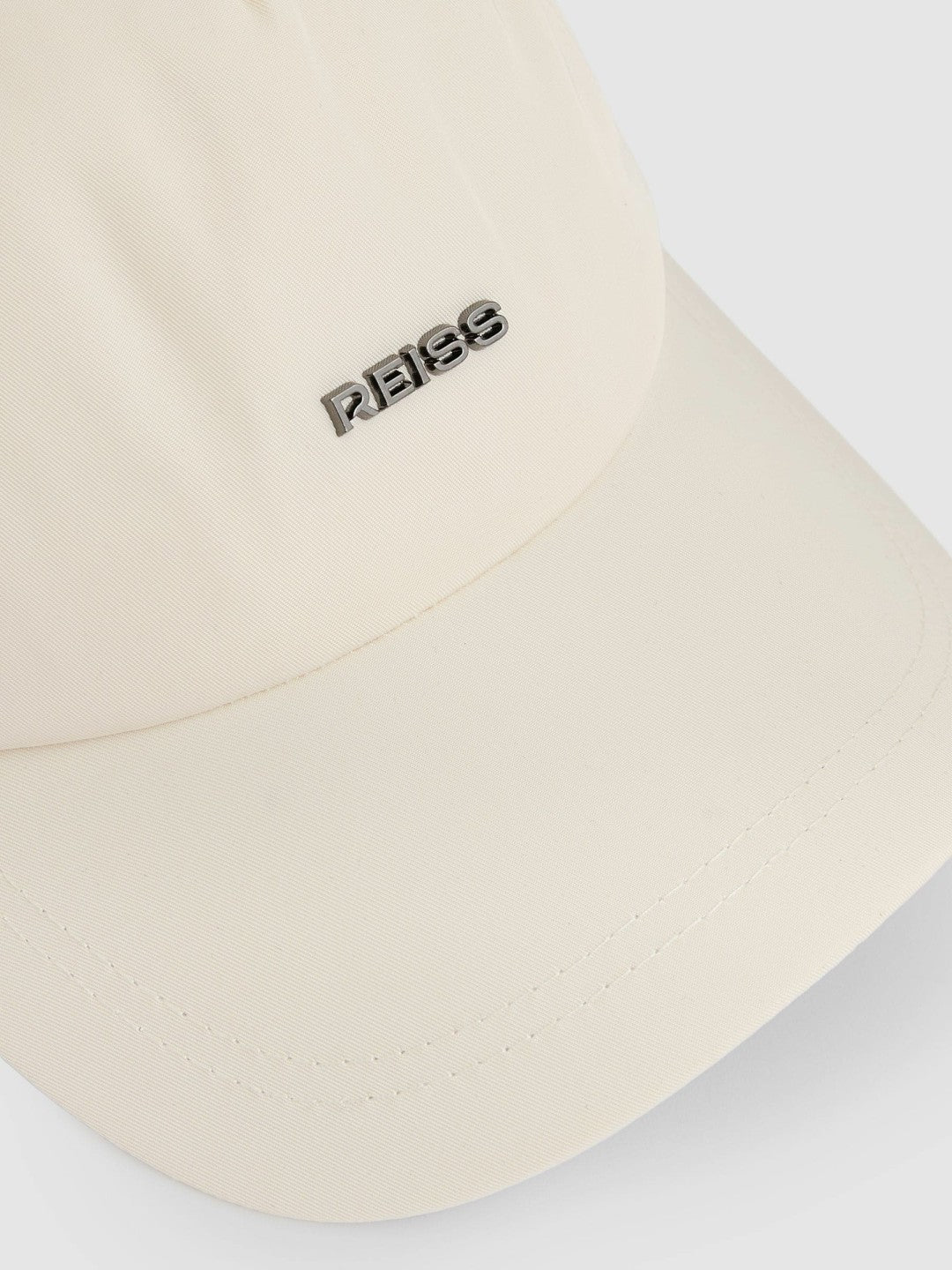Logo Lettering Baseball Cap in Ecru | Reiss Men Recommended
