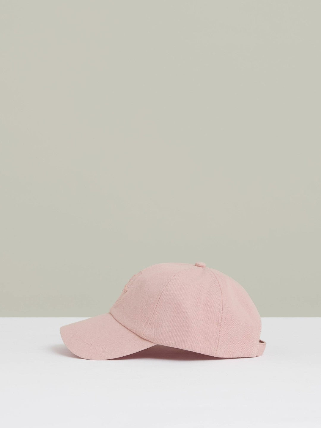 Cotton Logo-Embroidered Baseball Cap in Washed Pink | Reiss Men Best Seller