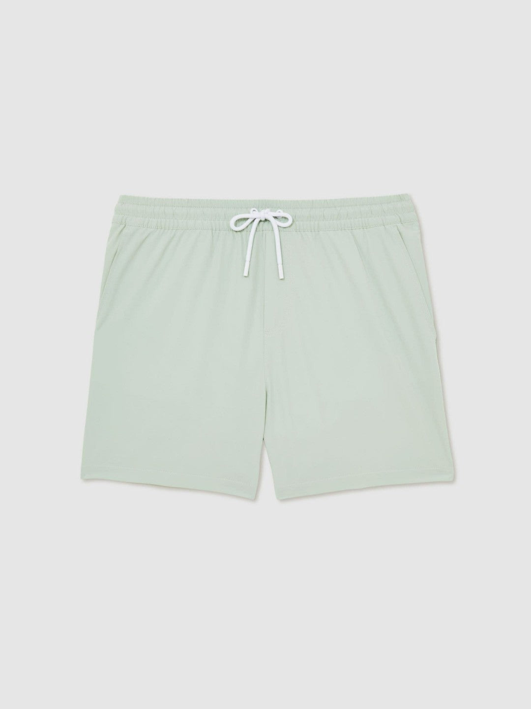 Drawstring Swim Shorts in Mint Green | Reiss Men New