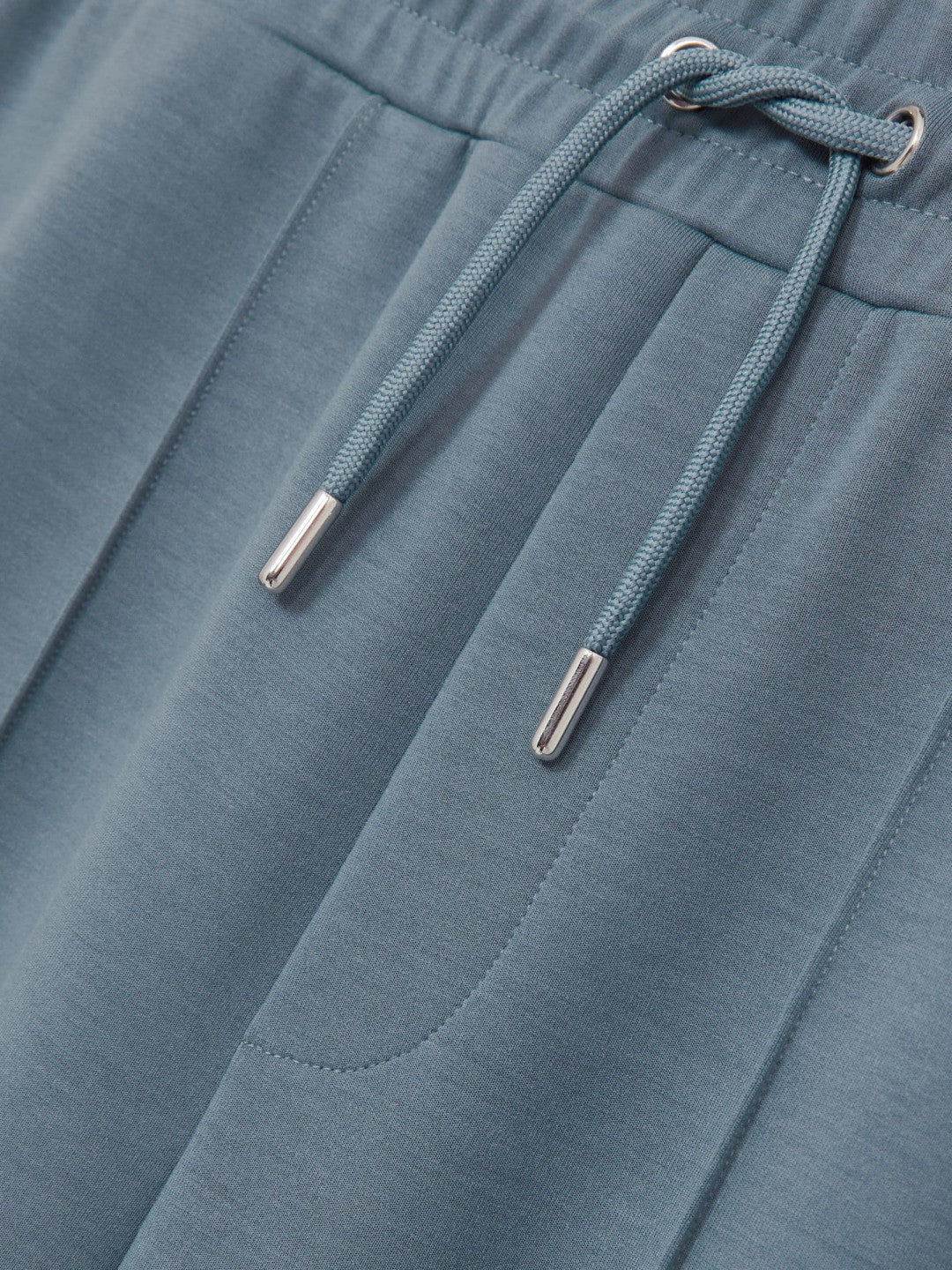 Drawstring Jersey Joggers in Airforce Blue | Reiss Men Best Seller