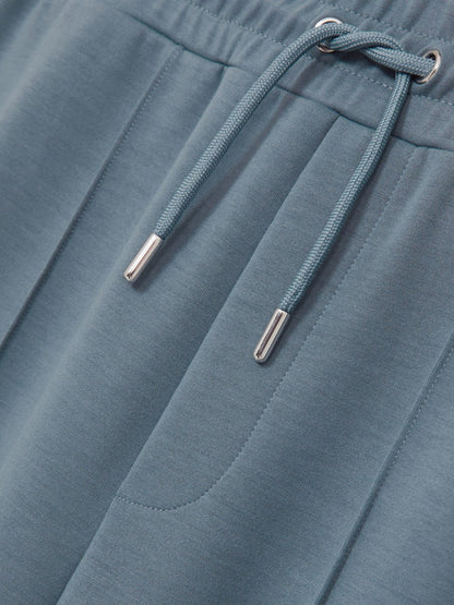 Drawstring Jersey Joggers in Airforce Blue | Reiss Men Best Seller