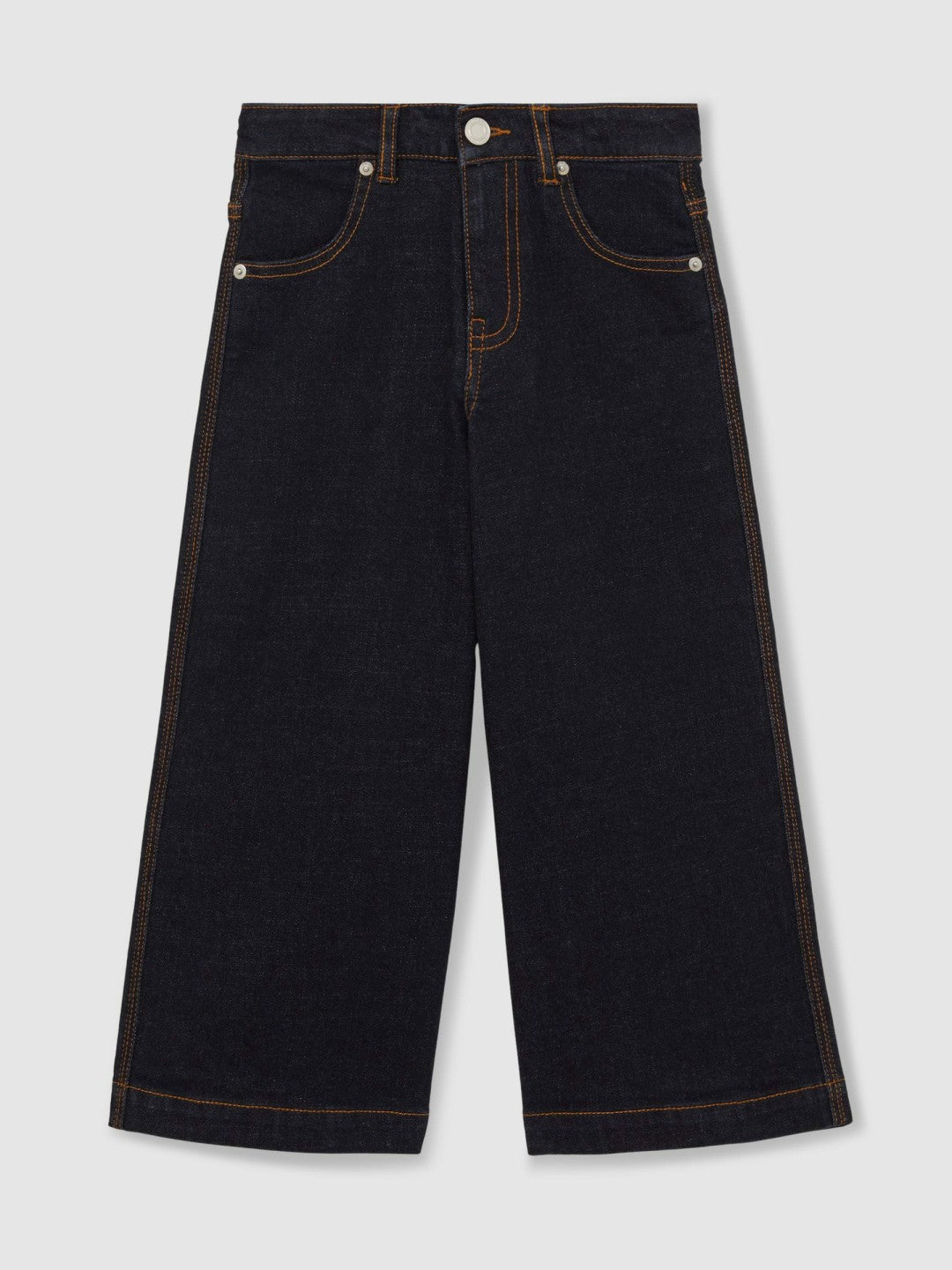 13-14 yrs Wide-Leg Jeans in Indigo | Reiss Children & Baby Popular