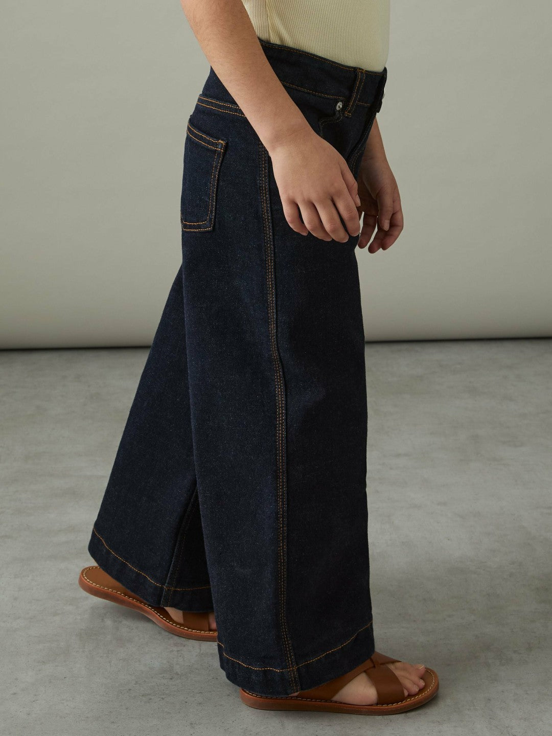 13-14 yrs Wide-Leg Jeans in Indigo | Reiss Children & Baby Popular