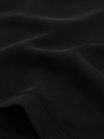 Silk-Front Cami Top in Black | Reiss Women New