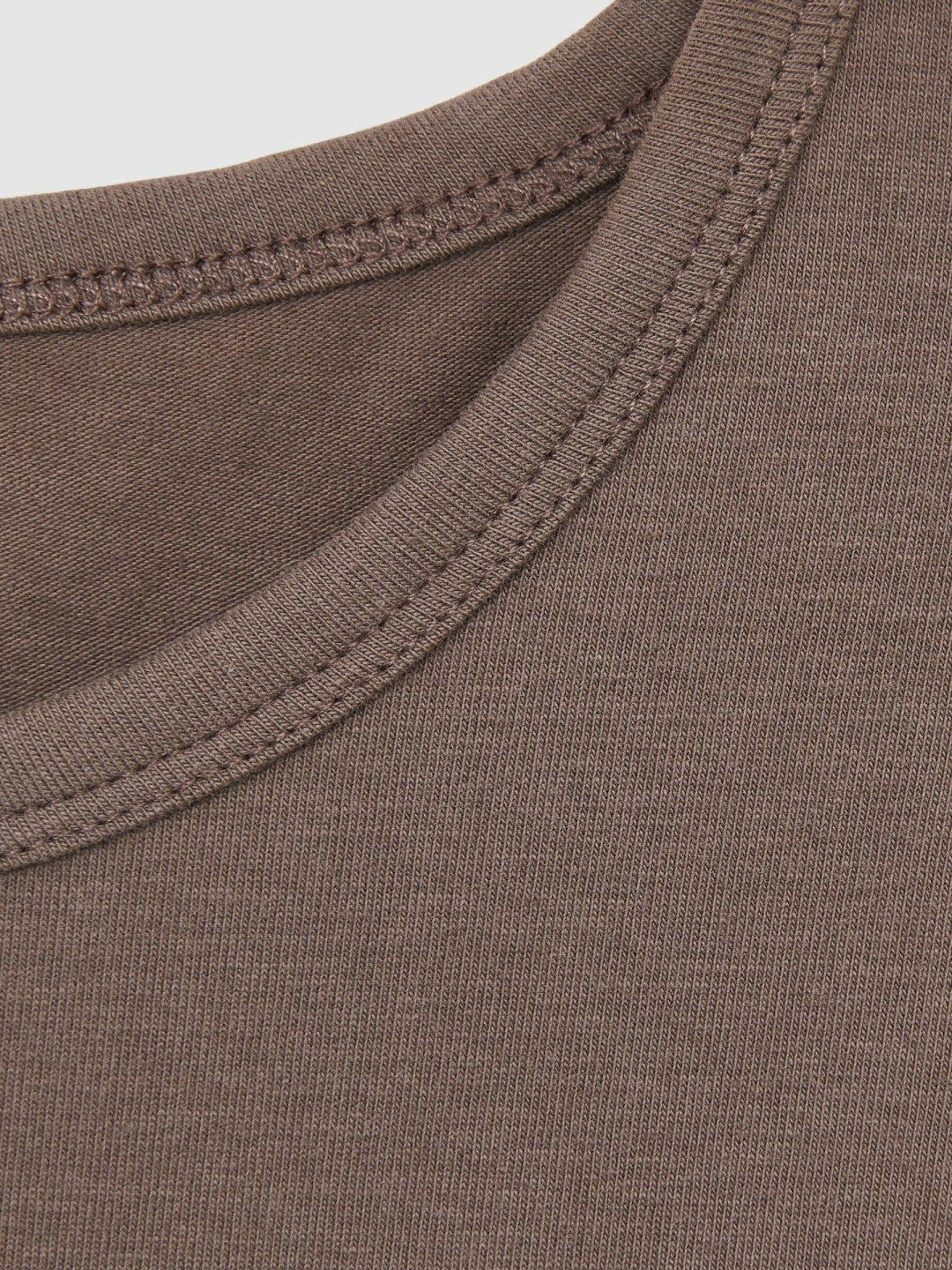 Stretch-Cotton Crew-Neck T-Shirt in Mink | Reiss Women Popular