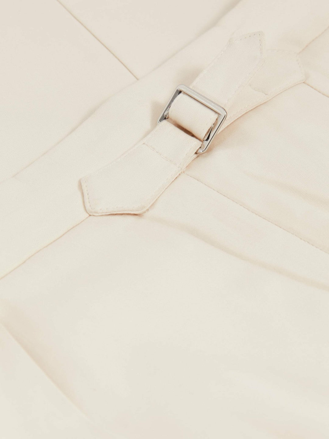 Cotton-Blend Tapered Trousers in Stone | Reiss Men Best Seller