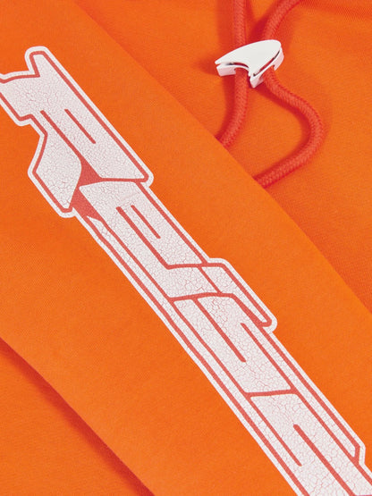 McLaren F1 Team Oversize Toggle Hoodie Unisex Fit in Papaya Orange | Reiss Men Trending