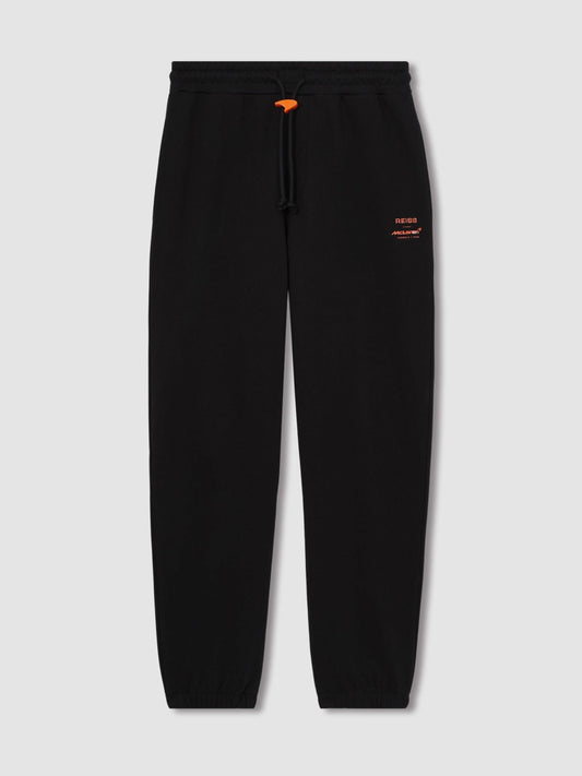 McLaren F1 Team Drawstring Joggers Unisex Fit in Black | Reiss Men New