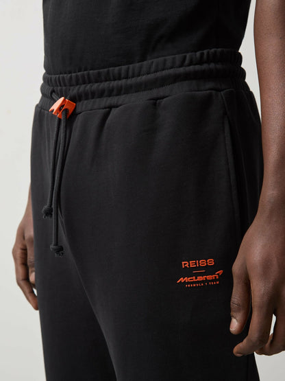 McLaren F1 Team Drawstring Joggers Unisex Fit in Black | Reiss Men New