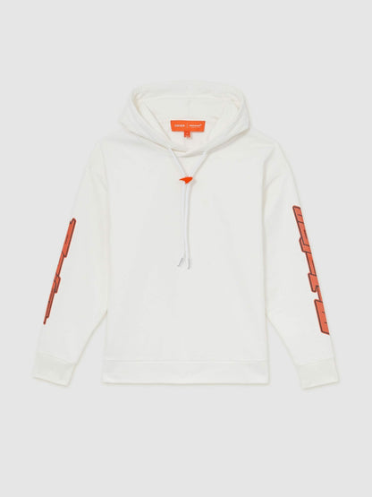 McLaren F1 Team Oversize Toggle Hoodie Unisex Fit in White | Reiss Men Popular