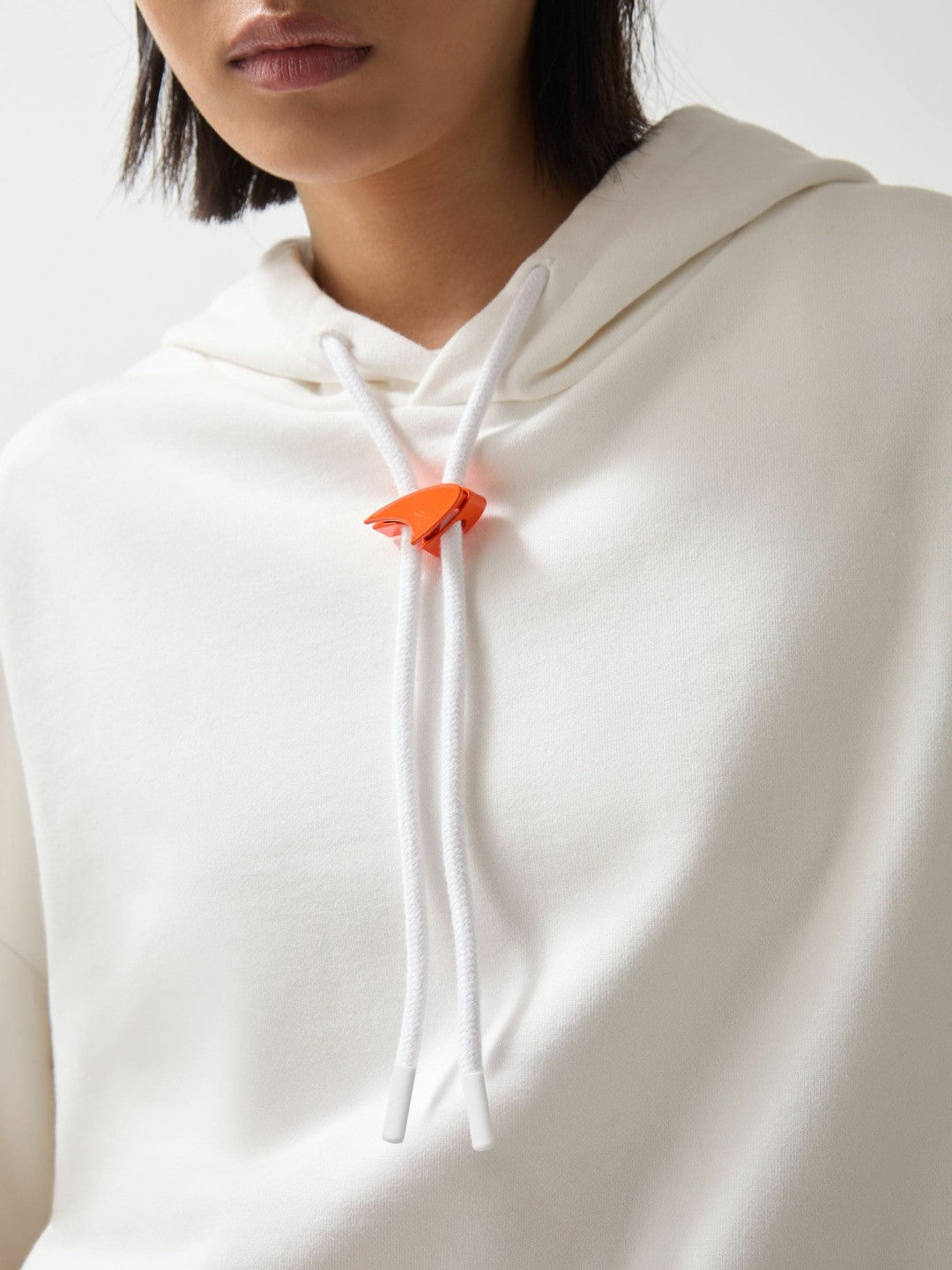 McLaren F1 Team Oversize Toggle Hoodie Unisex Fit in White | Reiss Men Popular