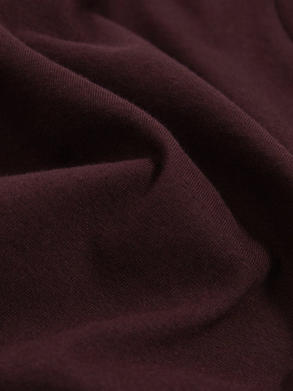3-9 yrs Cotton Crew-Neck T-Shirt in Bordeaux | Reiss Children & Baby Recommended