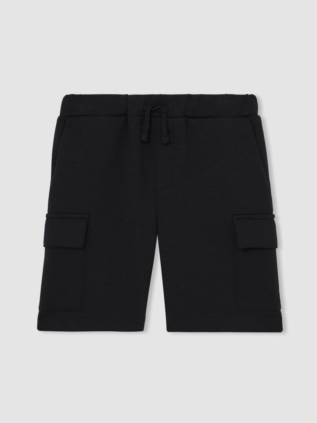 9-13 yrs Interlock-Jersey Cargo Shorts in Navy | Reiss Children & Baby Popular