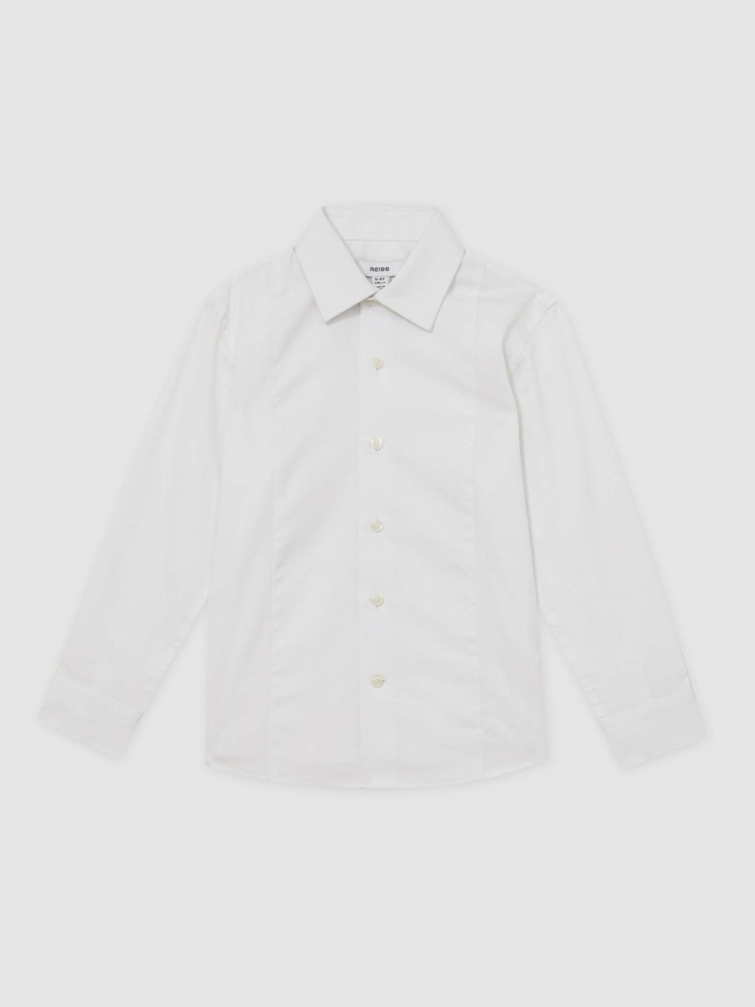 3-9 yrs Cotton Slim-Fit Dinner Shirt in White | Reiss Children & Baby Popular