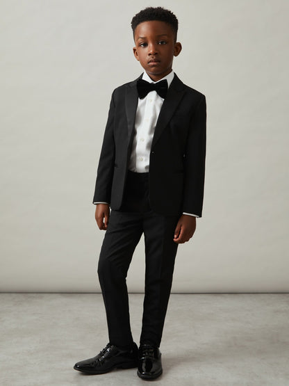 3-9 yrs Cotton Slim-Fit Dinner Shirt in White | Reiss Children & Baby Popular