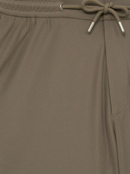 Textured Drawstring Shorts in Mocha Brown | Reiss Men Trending
