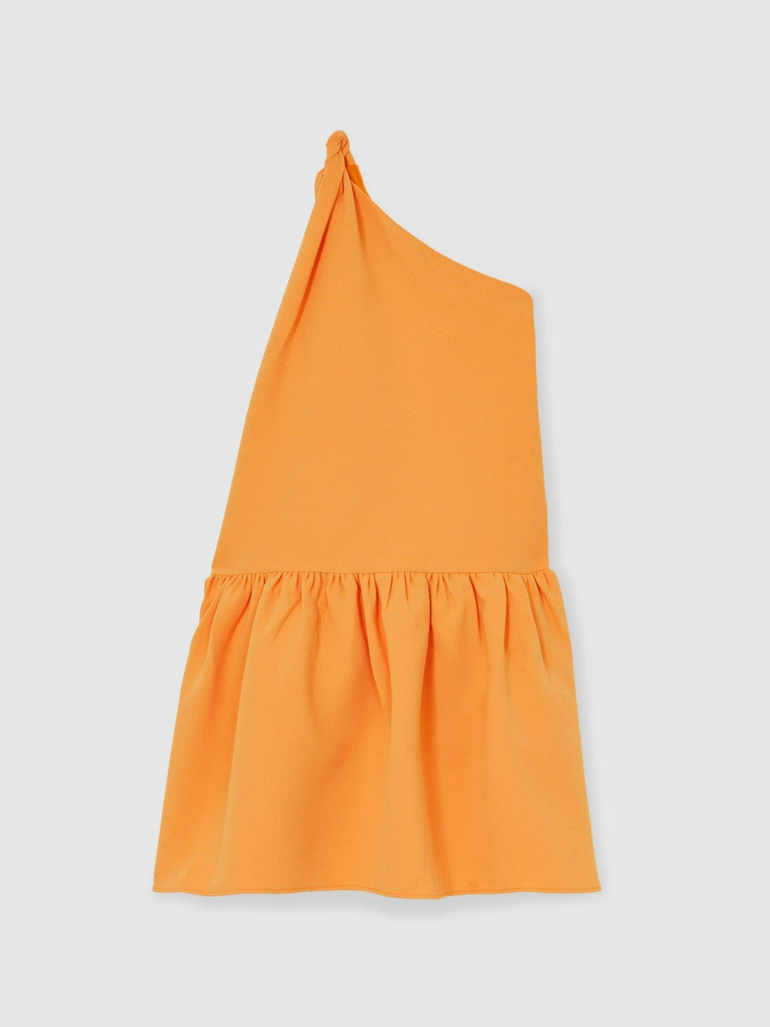 4-9 yrs One-Shoulder Tiered Dress in Orange | Reiss Children & Baby Best Seller