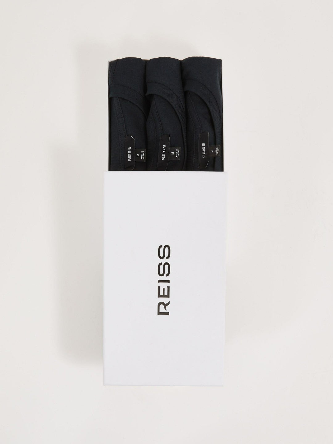 Cotton-Jersey Crew-Neck T-shirts 3 Pack in Navy | Reiss Men Popular