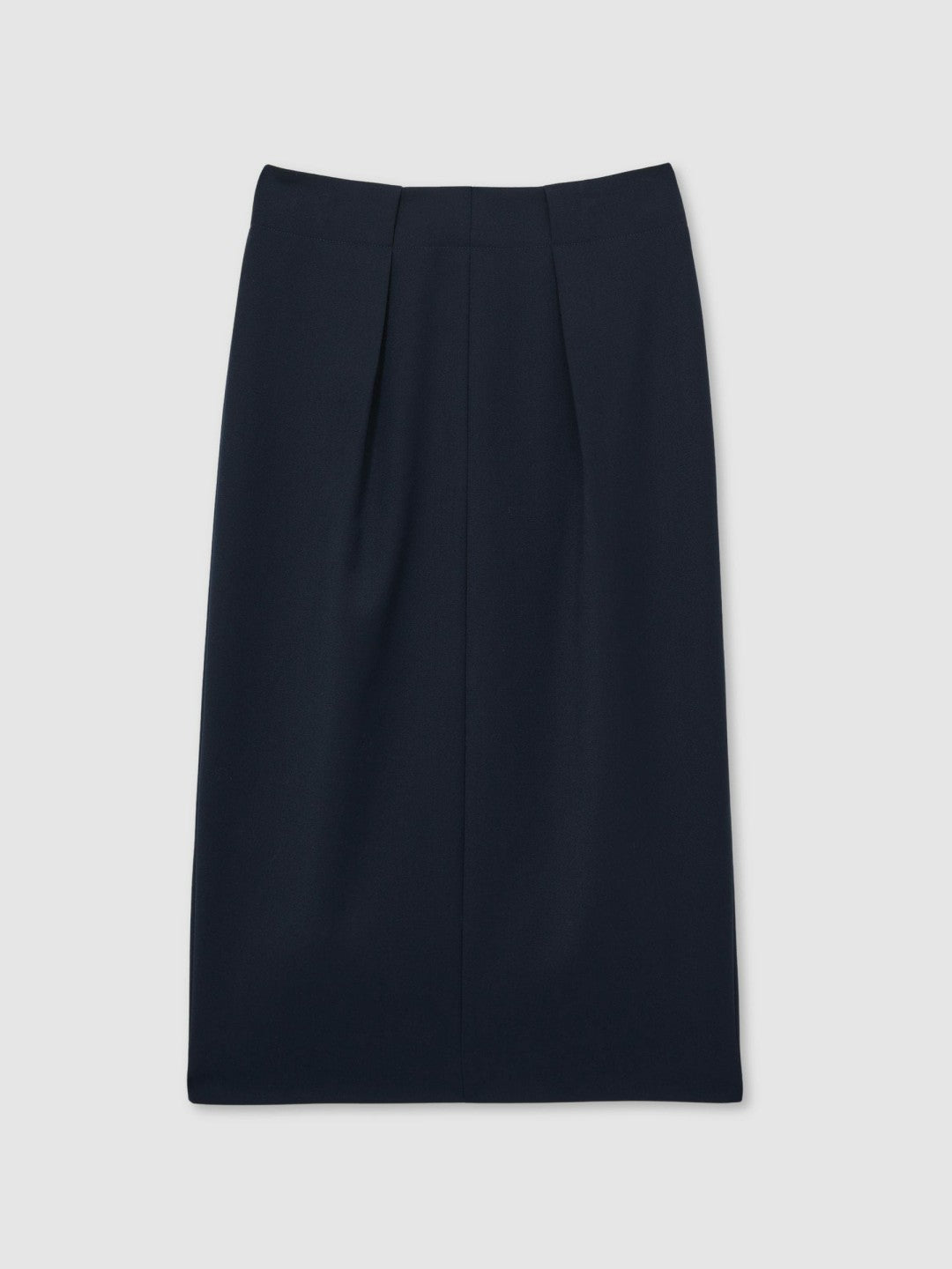 Tailored Midi Suit Skirt in Navy | Reiss Women Premium