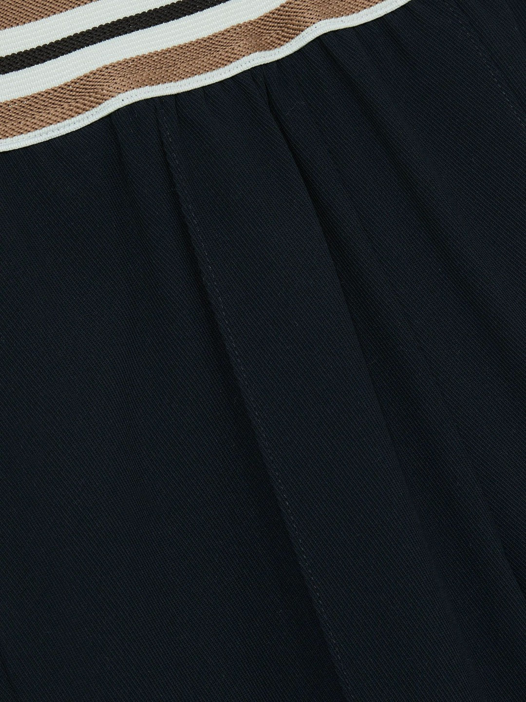 13-14 yrs Stripe-Waistband Wide-Leg Trousers in Navy | Reiss Children & Baby Popular