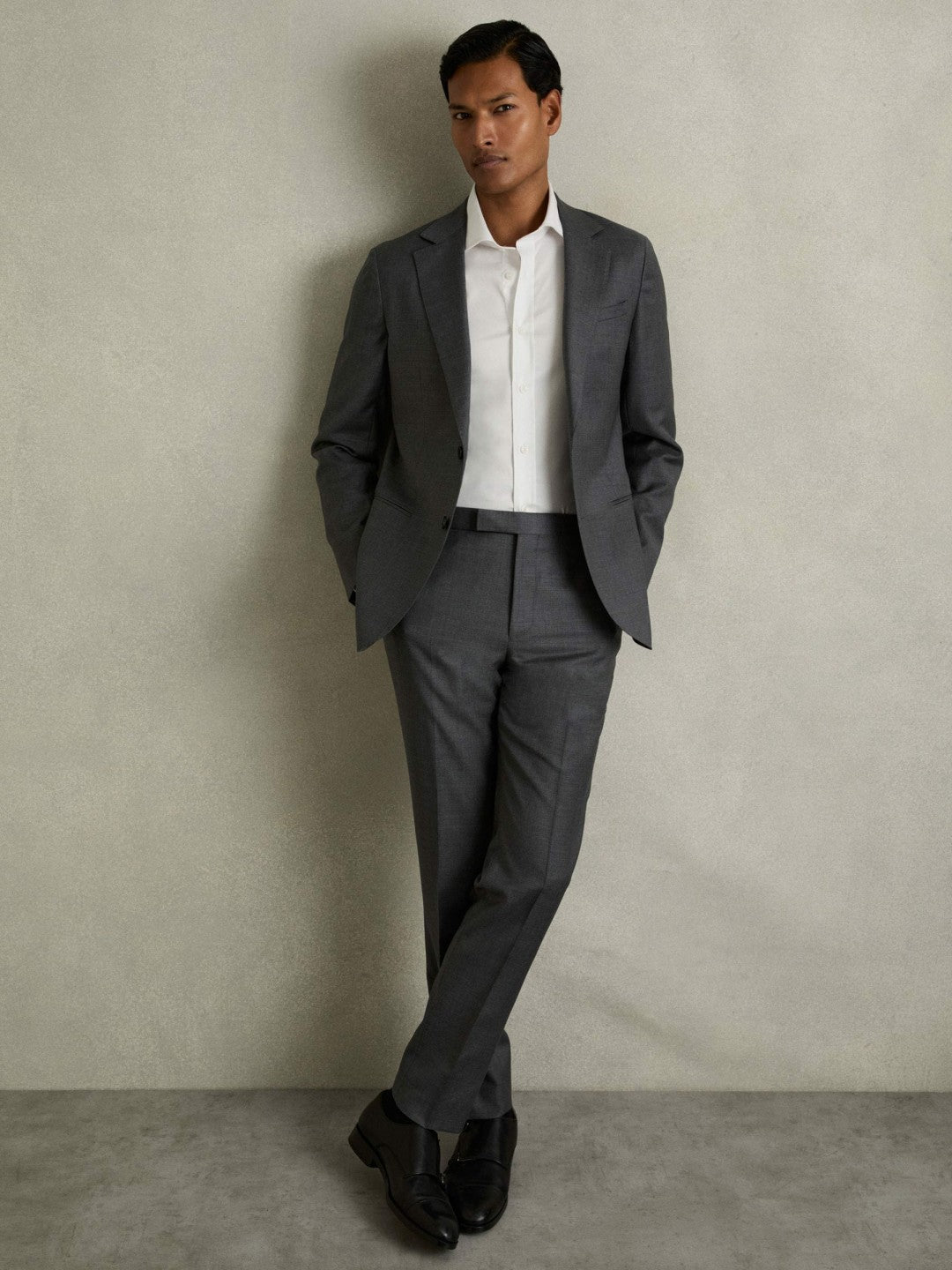 Regular Fit Shirt in White | Reiss Men Popular