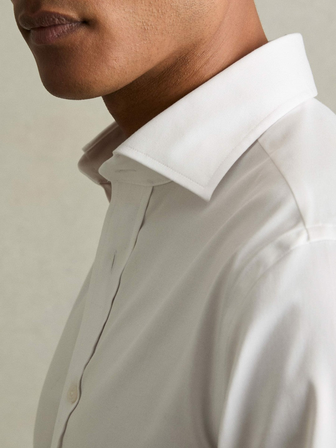 Regular Fit Shirt in White | Reiss Men Popular