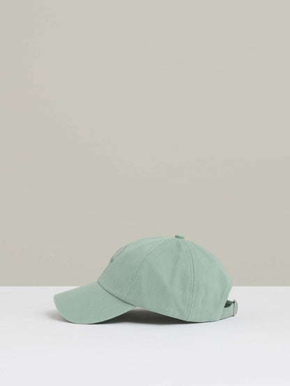 Cotton Logo-Embroidered Baseball Cap in Washed Green | Reiss Men Exclusive