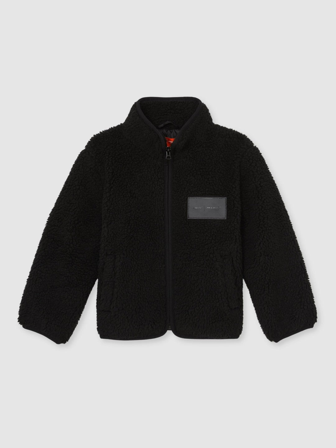 13-14 yrs Unisex Fit McLaren F1 Team Embroidered Fleece Jacket in Black | Reiss Children & Baby Exclusive