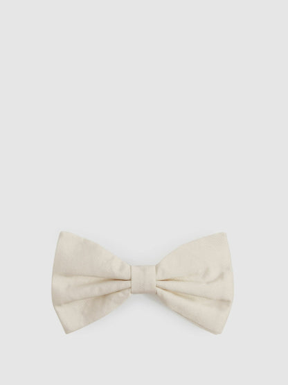 Tie in Light Ivory | Reiss Men New