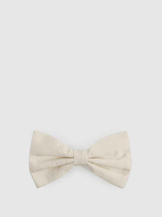 Tie in Light Ivory | Reiss Men New
