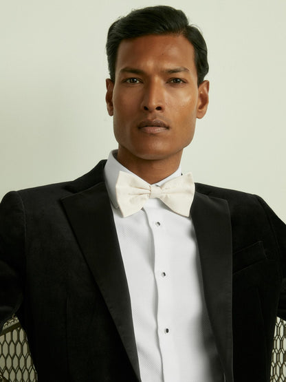 Tie in Light Ivory | Reiss Men New